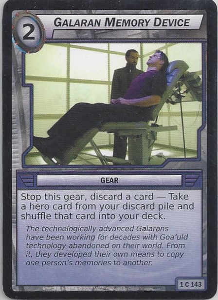 Galaran Memory Device